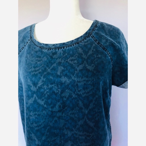 Anthropologie Cloth & Stone denim blouse - Picture 4 of 7